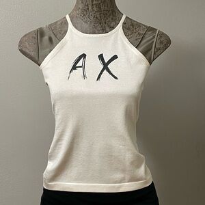 Vintage Armani AX tank top size XS silk blend